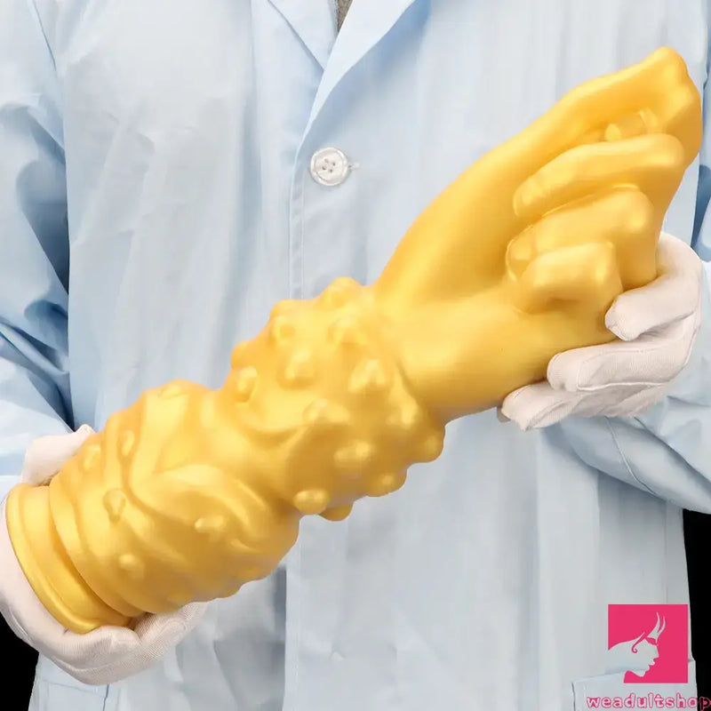 7.87in 10.82in 14in Thick Large Silicone Soft Hands Fist Anal Fat Dildo