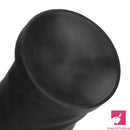 9.25in 11.02in 12.2in Super Big Silicone Soft Black Mushroom Real Dildo