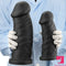 9.25in 11.02in 12.2in Super Big Silicone Soft Black Mushroom Real Dildo