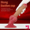 7.48in 9.45in 11.02in 12.99in Soft Liquid Silicone Big Dog Knotted Dildo