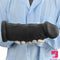 9.25in 11.02in 12.2in Super Big Silicone Soft Black Mushroom Real Dildo