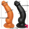 6.88in Lifelike Thick Silicone Soft Dog Penis Dildo For Anal Expansion