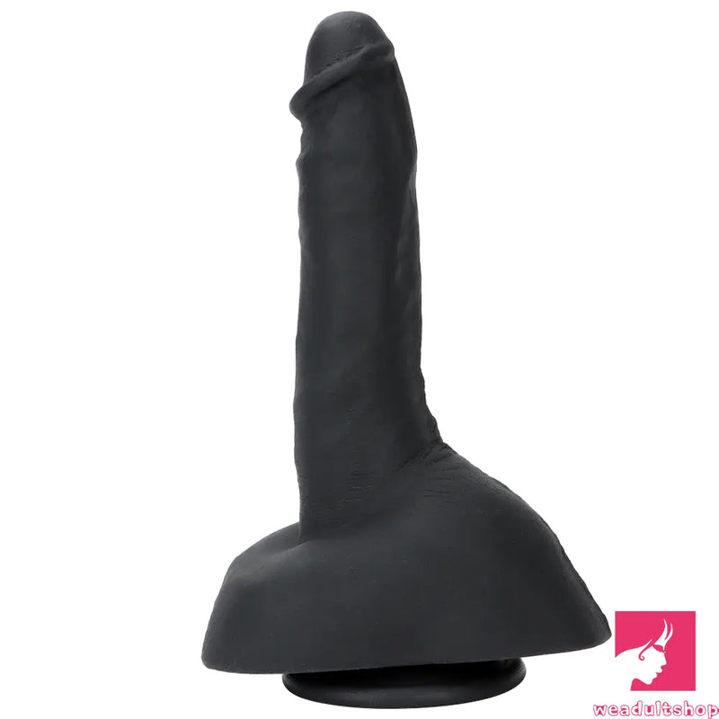 9.05in Premium Large Silicone Soft Mixed Color Dildo For Anus Clit