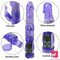 8.86in Silicone Soft Vibrating Rotation Dildo For G-spot Clit Stimulator