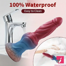 11.61in Fantasy Monster Cock Silicone Soft Dildo For Women G Spot Sex