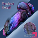 8.5in Silicone Dragon Soft Dildo For Men Women With Rabbit Head