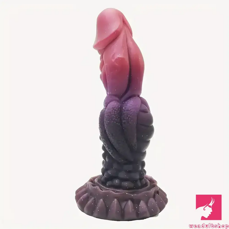 8.66in Silicone Soft Big Monster Dildo For Women Men Clit Dilator