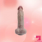 7.68in Premium Realistic Silicone Soft Dildo For G Spot Vaginal Love