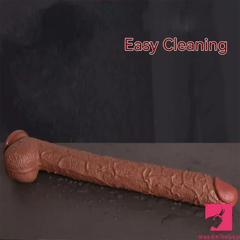 16.93in Realistic Long Large Silicone Soft Dildo For Advanced Sex Player