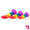 5.11in 6.1in 7.08in Silicone Rainbow Flexible Dildo For Gay LGBT Sex Love