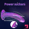 7.08in Silicone No Eggs Soft Dildo For Female Male Love Sex Toy