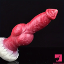 9.25in Big Dog Knot Silicone Soft Dildo For Prostate Vaginal Massage