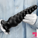 10.63in Realistic Big Silicone Black Dildo Butt Plug For Anal Orgasm