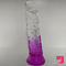 7.28in Soft Silicone Clear Real Dildo For Anus Clitoris Stimulation