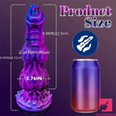 9.65in Fantasy Soft Silicone Monster Dildo For Couples Sex Love Toy