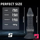 7.08in 9.06in 10.24in 11.81in Octopus Tentacle Odd Silicone Flexible Dildo