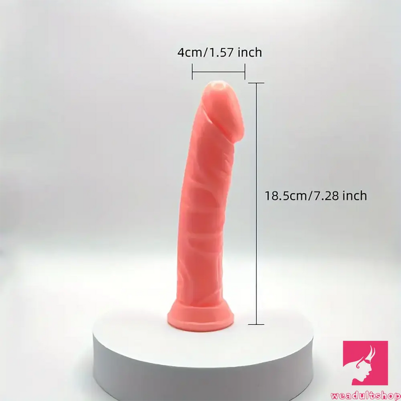 5.1in 6.1in 6.69in 7.28in Realistic Silicone Dildo For Female Sex Pleasure