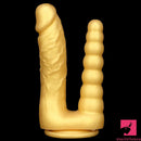 8.07in Silicone Big Soft Dildo Double Heads Dildo Butt Plug Anal Beads