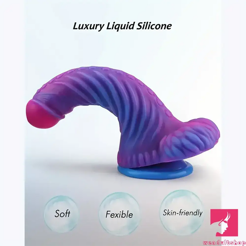 7.48in Soft Silicone Fantasy Monster Body Safe Dildo For Women Love