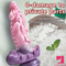 9.05in Fantasy Silicone Large Monster Anal Dildo For Anus Orgasm