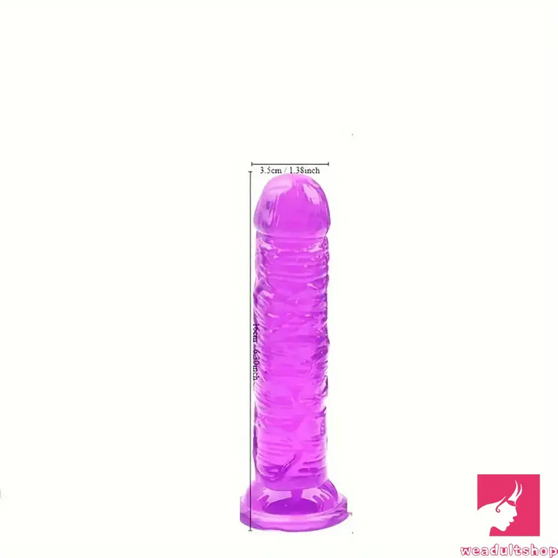 5.31in 5.51in 6.3in 7.09in 7.87in Crystal Dildo For Women Anal Sex