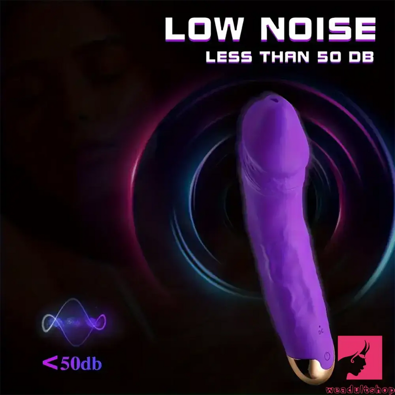 8.19in Big Vibrating Rotation Auto Dildo BDSM Sex Toy For Anus