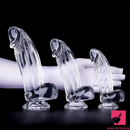 6.3in 7.28in 8.66in Realistic Clear Women Men Dildo With Suction Cup