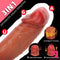 9.05in Realistic Auto Heating Thrusting Vibrating Dildo For Anus