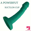 6.49in Real Lifelike Silicone Soft Dildo For Anus Vaginal Orgasm