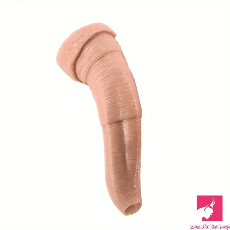 10.5in Real Cock Big Elephant Trunk Thick Penis Dildo Clit Expander