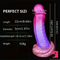 8.66in Silicone Soft Monster Dildo For Women Men G-Spot Vaginal Love