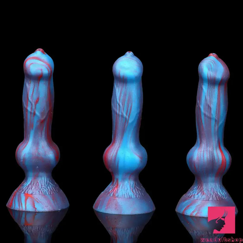 3.81in Mini Soft Silicone Lifelike Animal Dog Penis Dildo For Men