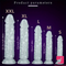 6.3in 7.09in 7.48in 8.27in 8.86in Luminous Real Dildo For Anus Clit