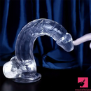 7.28in Clear Top Quality Crystal Dildo For Women Men G-Spot Vaginal Sex