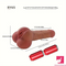 9.45in Silicone Realistic Dildo Pocket Pussy For G Spot Play Love Toy