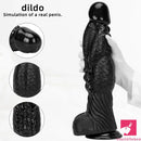 14.56in Women Big Black Thick Long Dragon Fantasy Monster Dildo