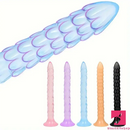 12.9in Big Spiked Long Skinny Dildo For Anus Stimulation Love Toy