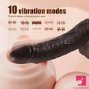 8.7in Soft Big Silicone Thrusting Rotating Heating Remote Auto Dildo