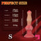 7.48in 9.45in 11.02in 12.99in Soft Liquid Silicone Big Dog Knotted Dildo