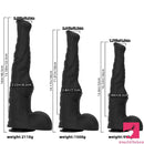 12.61in 14.17in 16in Super Huge Long Silicone Soft Horse Penis Dildo