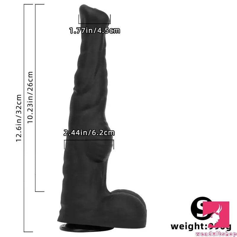 12.61in 14.17in 16in Super Huge Long Silicone Soft Horse Penis Dildo