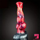 9.57in Animal Big Dog Silicone Soft Women Dildo With Suction Base