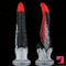 7.09in Silicone Flexible Monster Fantasy Dildo For Couples Women