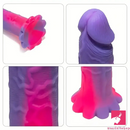 6.88in Silicone Soft Dildo For Adult Sex Toy For Anal Clit Orgasm