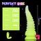 6.42in 7.48in 8.66in Fluorescent Octopus Tentacle Soft Dildo For Couple Sex