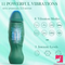 3.74in Small Electric Vibrating Dildo With Veins Intensity Levels