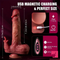 8.7in Multi-Stimulation Thrusting Tongue Licking Heating Vibrating Dildo