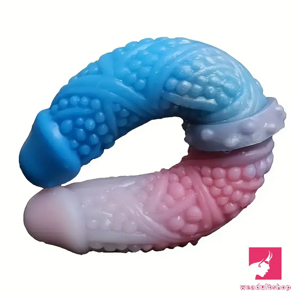 10.62in Tortoise Design Silicone Soft Large Double-headed Odd Dildo