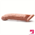 8.27in Lifelike Big Dildo Cock Sleeve For Penis Extension Adult Toy