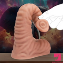 9.25in Big Silicone Soft Animal Elephant Trunk Dildo For Sex Orgasm